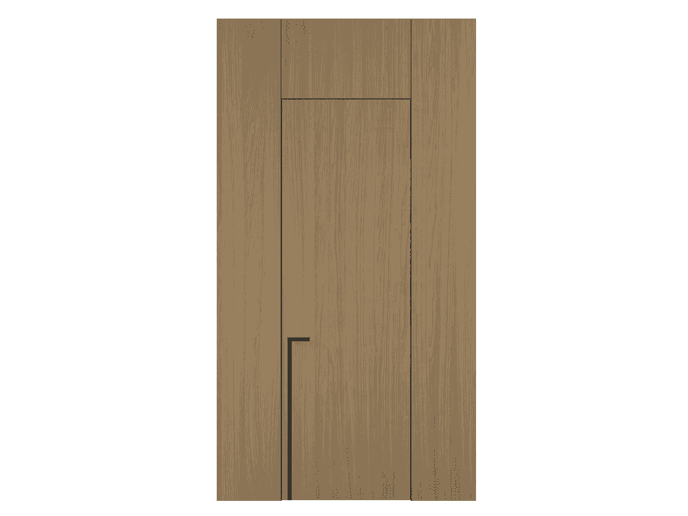 Панели для отделки стен Панель Радиальный шпон с эффектом NaturWood. Цвет Дуб миндальный матовый. Материал Радиальный шпон Naturwood. Коллекция Радиальный шпон с эффектом NaturWood. Картинка.