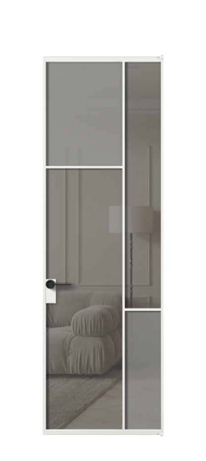 Дверь межкомнатная Mosaic АЛПЛ041.10 Алюминий белоснежный Сатинированное серое стекло, триплекс, 6 мм + Прозрачное серое стекло, триплекс, 6 мм Без короба АБЛ Цена 127772 Стоимость комплекта двери включает:
1. Полотно (600/650/700/750/800/850/900/950*2000-2400 мм).
2. Короб
3. Комплект фурнитуры (2 торцевые петли и магнитный замок с ответной планкой). Фабрика дверей Волховец 8 (800) 551 43 19 Межкомнатная дверь Mosaic АЛПЛ041.10 Алюминий белоснежный Сатинированное серое стекло, триплекс, 6 мм + Прозрачное серое стекло, триплекс, 6 мм Цена 127772 ₽ | Volhovec