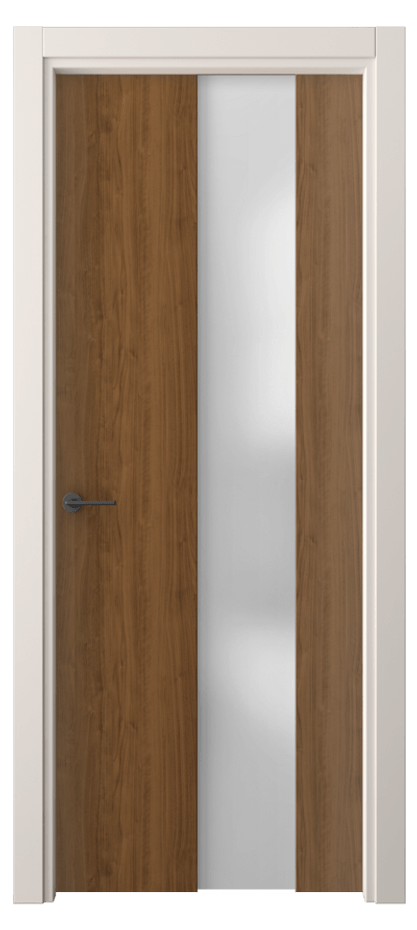 Межкомнатная дверь Freedom 4226 Лесной орех Сатинированное стекло Цена 38299 ₽ | Volhovec