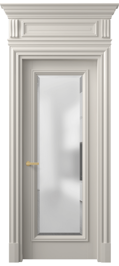 Дверь межкомнатная Антик 7300 Матовый облачно-серый Сатинированное стекло с фацетом КЭП + Объёмный фриз + Карниз МОС Цена 164609 ₽ Наличники уже входят в базовый комплект. Фабрика дверей Волховец 8 (800) 551 43 19 Межкомнатная дверь Антик 7300 Матовый облачно-серый Сатинированное стекло с фацетом Цена 164609 ₽ | Volhovec