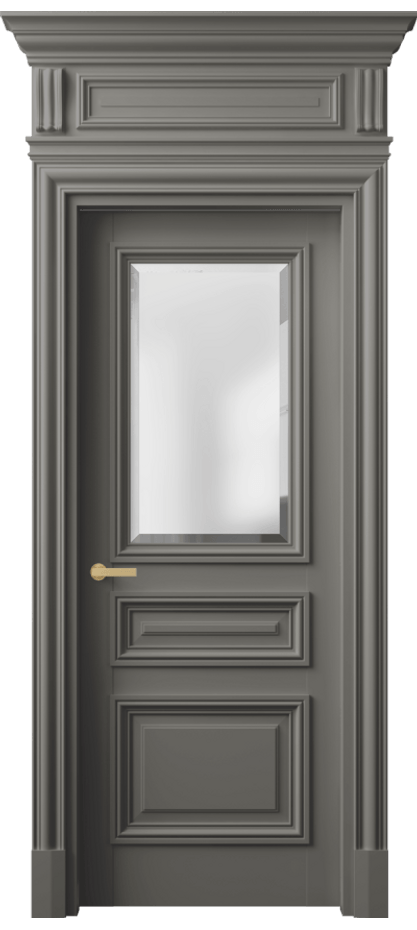Дверь межкомнатная Антик 7304 Матовый классический серый Сатинированное стекло с фацетом КЭП + Объёмный фриз + Карниз МКЛС Цена 164609 ₽ Наличники уже входят в базовый комплект. Фабрика дверей Волховец 8 (800) 551 43 19 Межкомнатная дверь Антик 7304 Матовый классический серый Сатинированное стекло с фацетом Цена 164609 ₽ | Volhovec