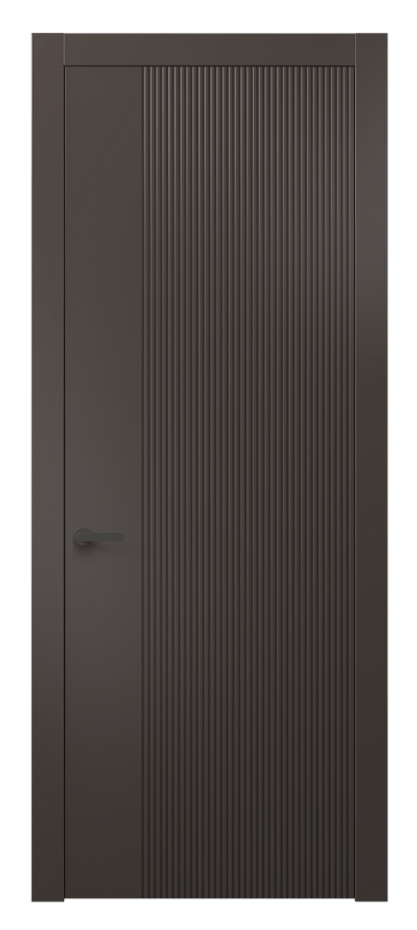 Межкомнатная дверь Dune АКП 8623 Матовый антрацит  Цена 42799 ₽ | Volhovec