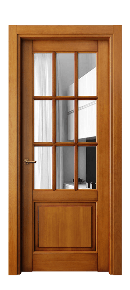 Межкомнатная дверь Toscana Grigliato 6312 Бук светлый с патиной Двустороннее зеркало, триплекс Цена 107690 ₽ | Volhovec