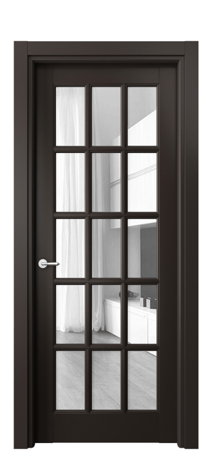 Дверь межкомнатная Toscana Grigliato 6311 Бук антрацит Прозрачное стекло Гладкий наличник БАН Цена 114199 ₽ Наличники уже входят в базовый комплект. Фабрика дверей Волховец 8 (800) 551 43 19 Межкомнатная дверь Toscana Grigliato 6311 Бук антрацит Прозрачное стекло Цена 114199 ₽ | Volhovec