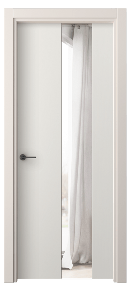 Межкомнатная дверь Фридом 4226 ПЭТ белоснежный Двустороннее зеркало, триплекс Цена 34699 ₽ | Volhovec