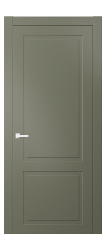Межкомнатная дверь Neo Classic 8002 Матовый оливковый тёмный  Цена 48079 ₽ | Volhovec
