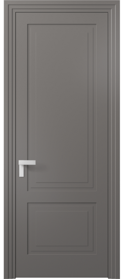 Межкомнатная дверь Рокка АКП 8351 Матовый классический серый  Цена 70299 ₽ | Volhovec