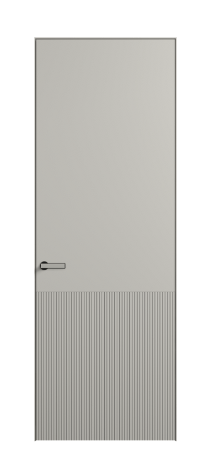 Дверь межкомнатная Velvet 8204 Матовый тёплый серый. Скрытый короб Черный Цена 64969 . Фабрика дверей Волховец 8 (800) 551 43 19 Межкомнатная дверь Velvet 8204 Матовый тёплый серый. Цена 64969 | Volhovec