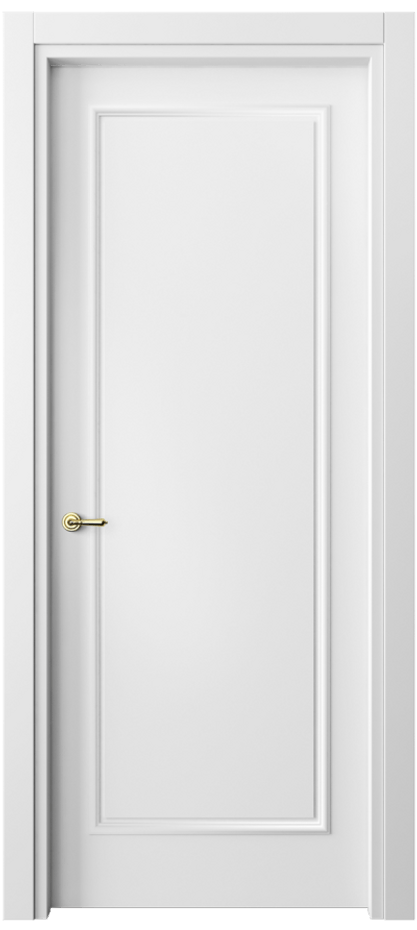 Межкомнатная дверь Paris 8101 Матовый белоснежный  Цена 64599 ₽| Volhovec