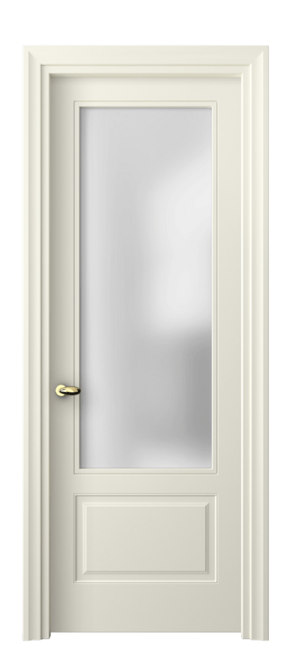 Межкомнатная дверь Эссе 8542 Матовый молочно-белый Сатинированное стекло Цена 70299 ₽ | Volhovec