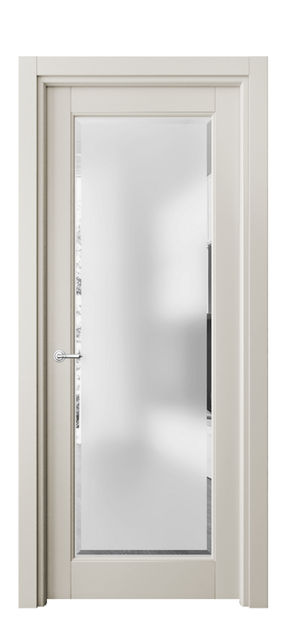 Дверь межкомнатная Toscana Rombo 6300 Бук облачный серый Сатинированное стекло с фацетом Гладкий наличник БОС Цена 72879 ₽ Наличники уже входят в базовый комплект. Фабрика дверей Волховец 8 (800) 551 43 19 Межкомнатная дверь Toscana Rombo 6300 Бук облачный серый Сатинированное стекло с фацетом Цена 72879 ₽ | Volhovec