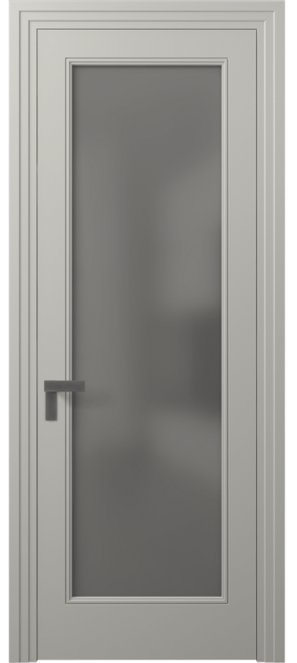 Дверь межкомнатная Rocca 8300 Матовый тёплый серый Сатинированное серое стекло, триплекс Каскадный компланарный наличник МТСР Цена 66319 ₽ Наличники уже входят в базовый комплект. Фабрика дверей Волховец 8 (800) 551 43 19 Межкомнатная дверь Rocca 8300 Матовый тёплый серый Сатинированное серое стекло, триплекс Цена 66319 ₽ | Volhovec