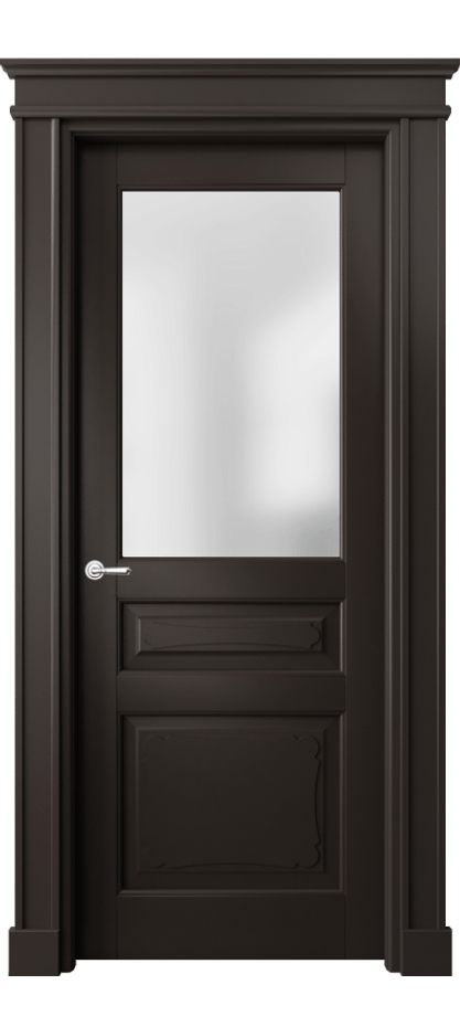 Дверь межкомнатная Тоскана Элегантэ 6324 Матовый антрацит Сатинированное стекло Капитель Прямая Гладкие пилястры МАН Цена 158259 ₽ Наличники уже входят в базовый комплект. Фабрика дверей Волховец 8 (800) 551 43 19 Межкомнатная дверь Тоскана Элегантэ 6324 Матовый антрацит Сатинированное стекло Цена 158259 ₽ | Volhovec