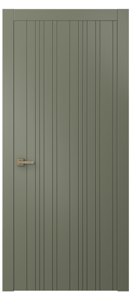 Межкомнатная дверь Linea АКП 8051 Матовый оливковый тёмный  Цена 63299 ₽ | Volhovec