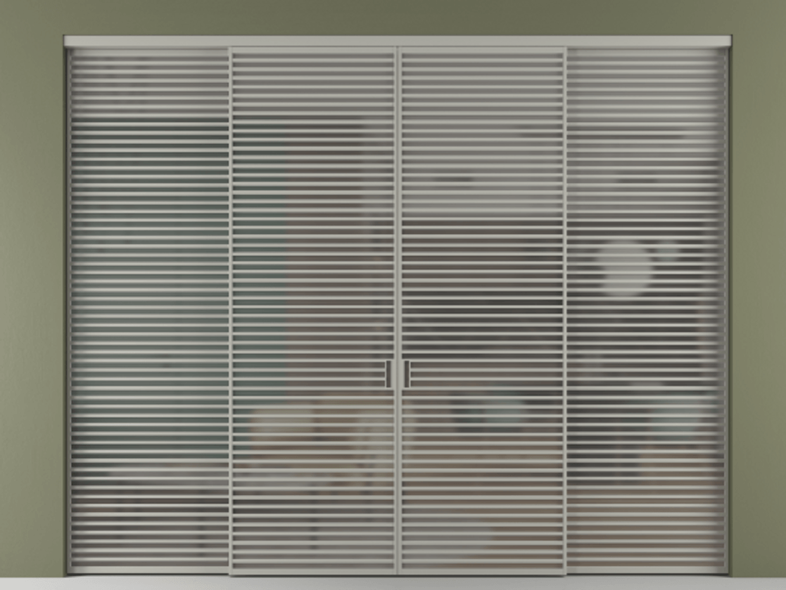 Перегородка Formato внутри проёма четырёхстворчатая АЛПР 040.07 Алюминий нейтральный серый Сатинированное серое стекло, триплекс, 6 мм. Цена 743900 ₽ 1. Полотно 4 шт. (800/2100 мм)
2. Комплект установки раздвижной системы
3. Базовый комплект фурнитуры
4.Ручка RONDO. Фабрика дверей Волховец 8 (800) 551 43 19 Перегородка Formato внутри проёма четырёхстворчатая АЛПР 040.07 Алюминий нейтральный серый Сатинированное серое стекло, триплекс, 6 мм Цена 743900 ₽ | Volhovec