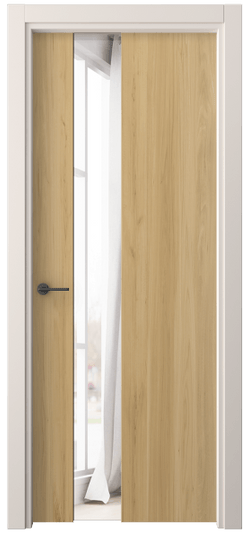 Дверь межкомнатная 4224 СЛВ ДВ ЗЕР. Цвет Солнечный вяз. Материал Ламинатин. Коллекция Freedom. Картинка.