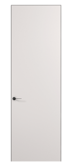 Дверь межкомнатная 0010 ПЭКС . Цвет ПЭТ кремово-серый. Материал ПЭТ. Коллекция Planum Pro. Картинка.