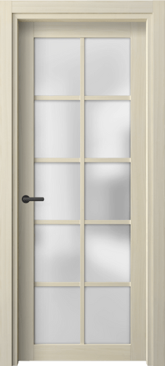 Дверь межкомнатная 2106 МОЯ САТ. Цвет Молочный ясень. Материал Ciplex ламинатин. Коллекция Neo. Картинка.
