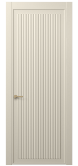 Дверь межкомнатная 8642 МБСР. Цвет Матовый бежево-серый. Материал Гладкая эмаль. Коллекция Альба. Картинка.