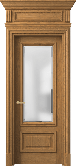 Дверь межкомнатная 7306 ДСЛ.М САТ-Ф. Цвет Дуб солнечный матовый. Материал Массив дуба матовый. Коллекция Антик. Картинка.
