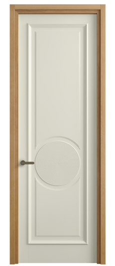 Дверь межкомнатная 6719 БМБ. Цвет Бук молочно-белый. Материал Массив бука эмаль. Коллекция Charm. Картинка.