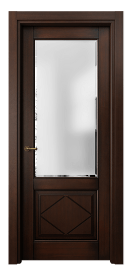 Дверь межкомнатная 6342 БТП САТ-Ф. Цвет Бук тёмный с патиной. Материал Массив бука с патиной. Коллекция Toscana Rombo. Картинка.