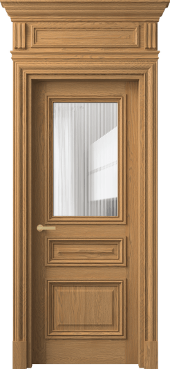 Дверь межкомнатная 7304 ДПШ.М DUNE. Цвет Дуб пшеничный матовый. Материал Массив дуба матовый. Коллекция Antique. Картинка.
