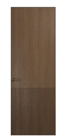 Дверь межкомнатная 8204 ДТМ.М. Цвет Дуб туманный матовый. Материал Массив дуба матовый. Коллекция Velvet. Картинка.