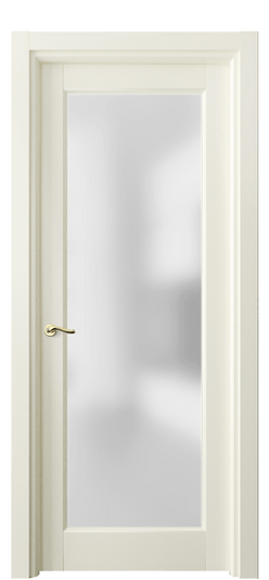 Дверь межкомнатная 0700 ММБ САТ. Цвет Матовый молочно-белый. Материал Гладкая эмаль. Коллекция Лигнум. Картинка.