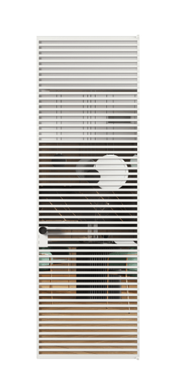 Межкомнатная дверь АЛПЛ040.06 Crystalvision АБЛ. Цвет Алюминий белоснежный. Материал Алюминий в эмали. Коллекция Formato. Фото. Дверь межкомнатная АЛПЛ040.06 Crystalvision АБЛ. Цвет Алюминий белоснежный. Материал Алюминий в эмали. Коллекция Formato. Картинка.