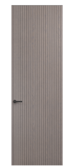 Дверь межкомнатная АКУ 0019 ДДМ. Цвет Дуб дымчатый. Материал Шпон ценных пород. Коллекция Select. Картинка.