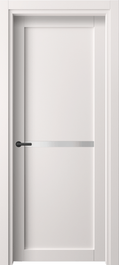 Дверь межкомнатная 2112 ПЭКС САТ. Цвет ПЭТ кремово-серый. Материал ПЭТ. Коллекция Нео. Картинка.