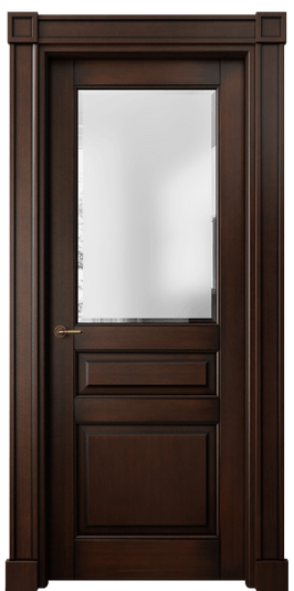 Дверь межкомнатная 6304 БТП САТ-Ф. Цвет Бук тёмный с патиной. Материал Массив бука с патиной. Коллекция Toscana Plano. Картинка.