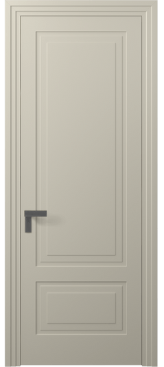 Дверь межкомнатная АКП 8341 МБСР. Цвет Матовый бежево-серый. Материал Гладкая эмаль. Коллекция Рокка. Картинка.