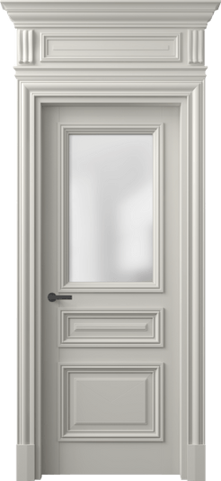 Межкомнатная дверь 7304 МТСР САТ. Цвет Матовый тёплый серый. Материал Гладкая эмаль. Коллекция Антик. Фото. Дверь межкомнатная 7304 МТСР САТ. Цвет Матовый тёплый серый. Материал Гладкая эмаль. Коллекция Антик. Картинка.