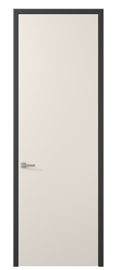 Дверь межкомнатная 0010 ПЭКБ. Цвет ПЭТ кремово-белый. Материал ПЭТ. Коллекция Planum. Картинка.