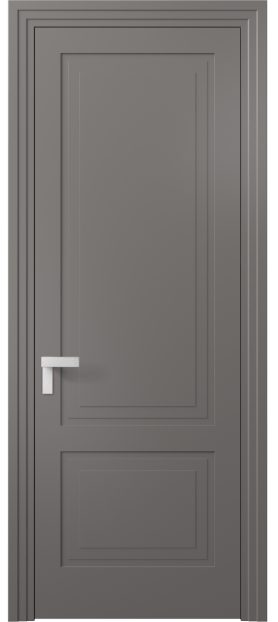 Межкомнатная дверь АКП 8351 МКЛС Матовый классический серый. Цвет Матовый классический серый. Материал Гладкая эмаль. Коллекция Рокка. Фото. Дверь межкомнатная АКП 8351 МКЛС Матовый классический серый. Цвет Матовый классический серый. Материал Гладкая эмаль. Коллекция Рокка. Картинка.