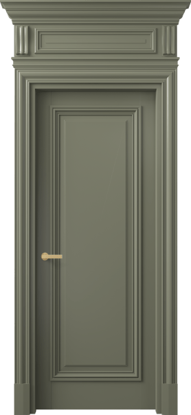 Межкомнатная дверь 7301 МОТ. Цвет Матовый оливковый тёмный. Материал Гладкая эмаль. Коллекция Антик. Фото. Дверь межкомнатная 7301 МОТ. Цвет Матовый оливковый тёмный. Материал Гладкая эмаль. Коллекция Антик. Картинка.