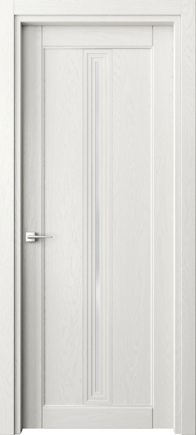 Дверь межкомнатная 6123 ДБЖ САТ. Цвет Дуб жемчуг. Материал Массив дуба эмаль. Коллекция Эго. Картинка.